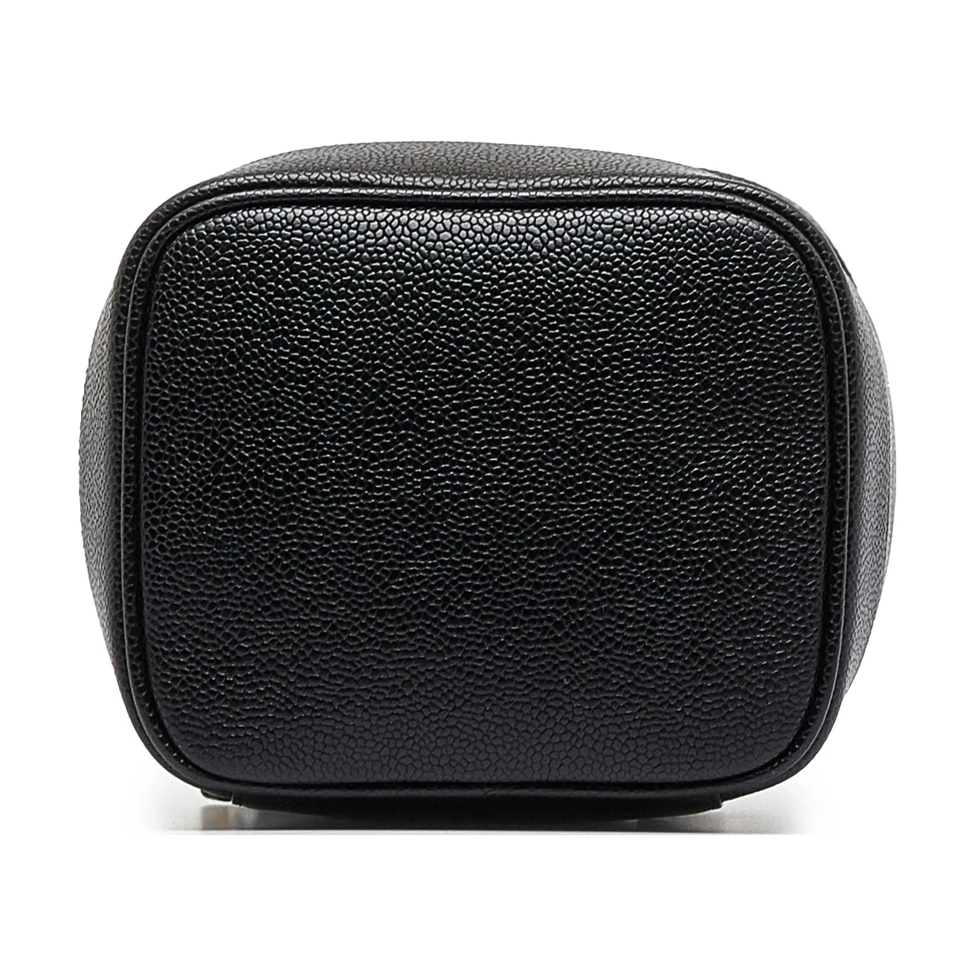Pre-Owned Authenticated Chanel  Caviar Vanity Bag Leather Black Unisex (Good)