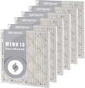 SpiroPure 9x11x1  13 Pleated Filter Air Filters - Made in  (6 Pack)