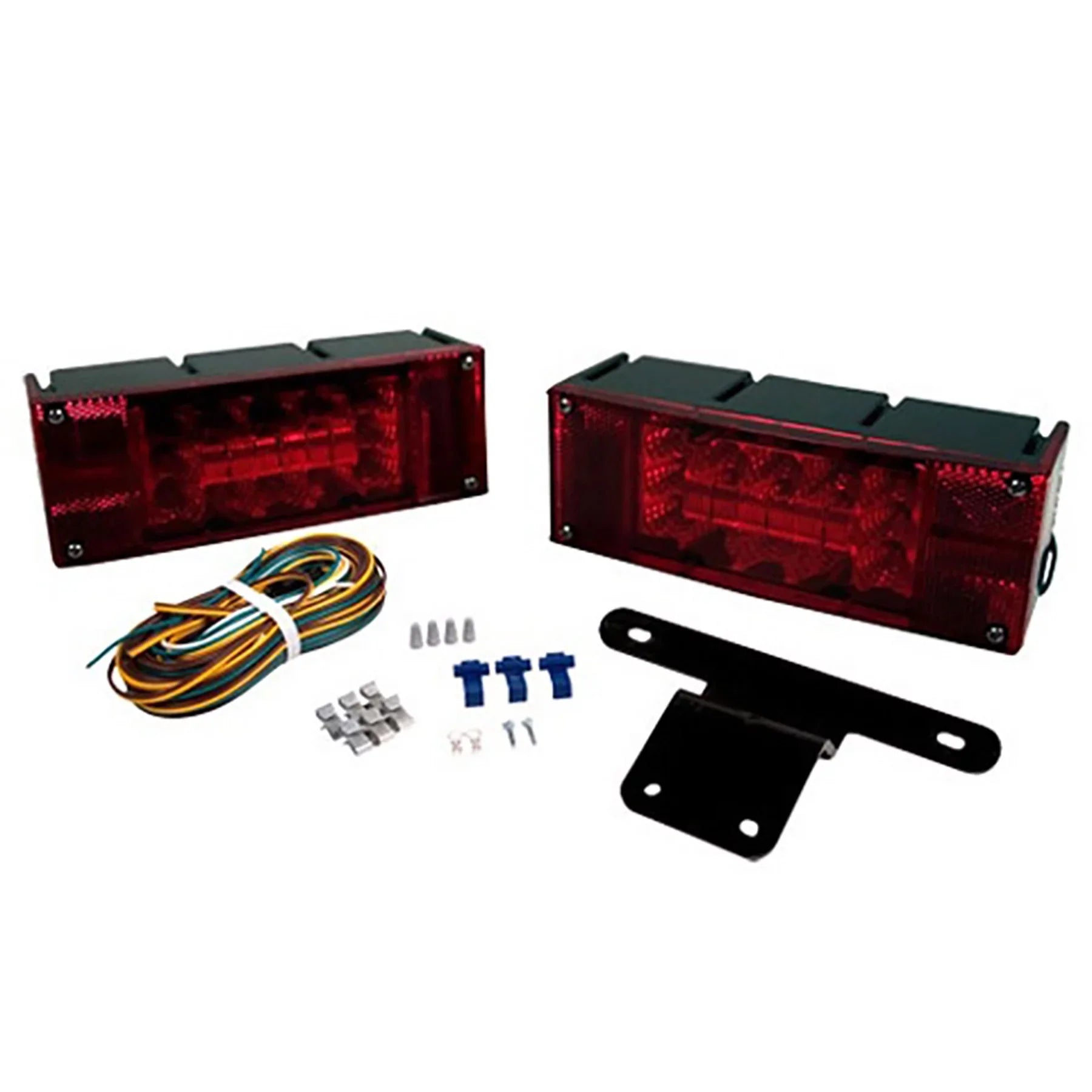 Hopkins Towing Solutions Submersible  Low-Profile Trailer Light Kit, C7280, Over & Under 80" Wide