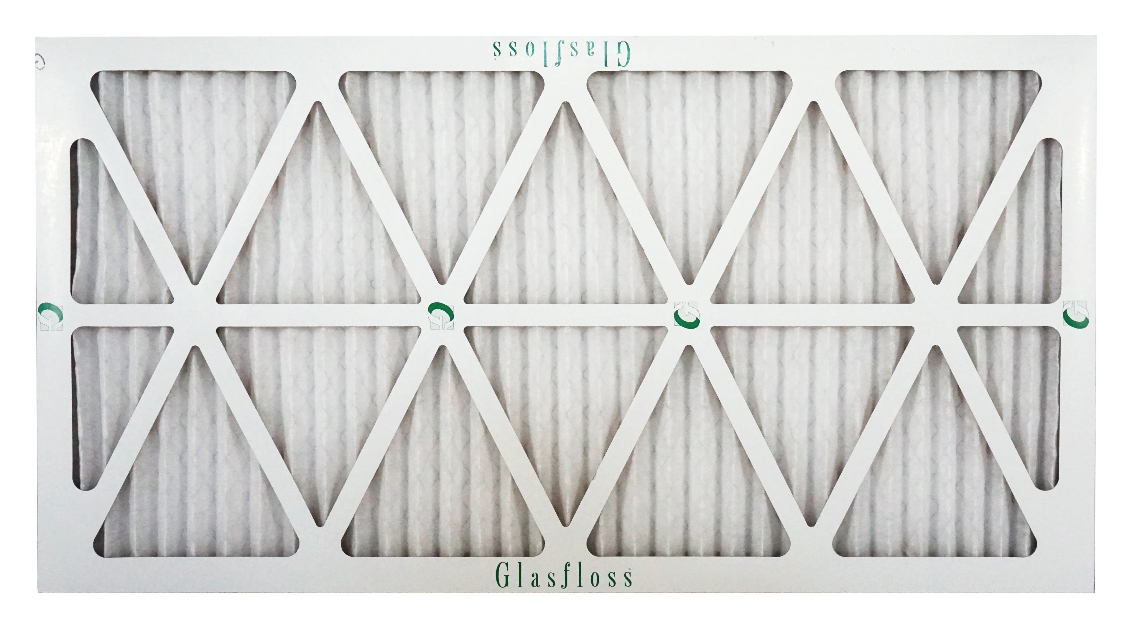 Glasfloss 20x36x1 -  10 -Qty:12 - Furnace Air Filter - Made in  (Actual Size: 19.5 x 36.5x7/8 inch)