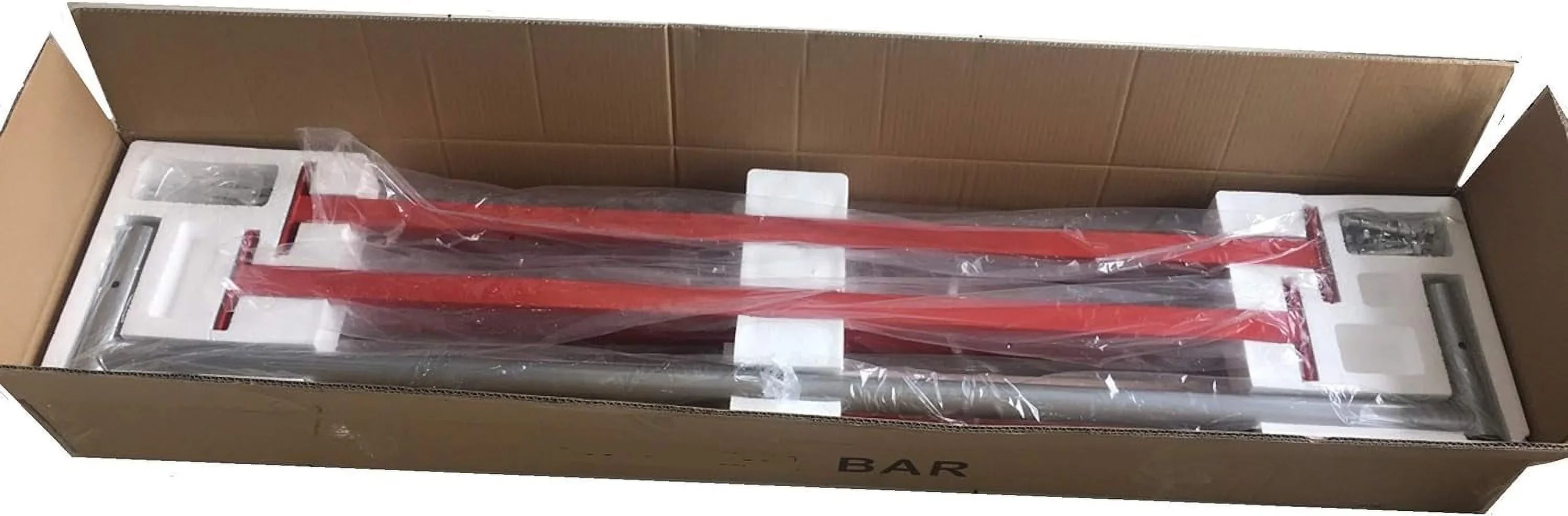 Expandable Pink Kip Bar with Free Foam Pad - Ideal for Gymnastics Training
