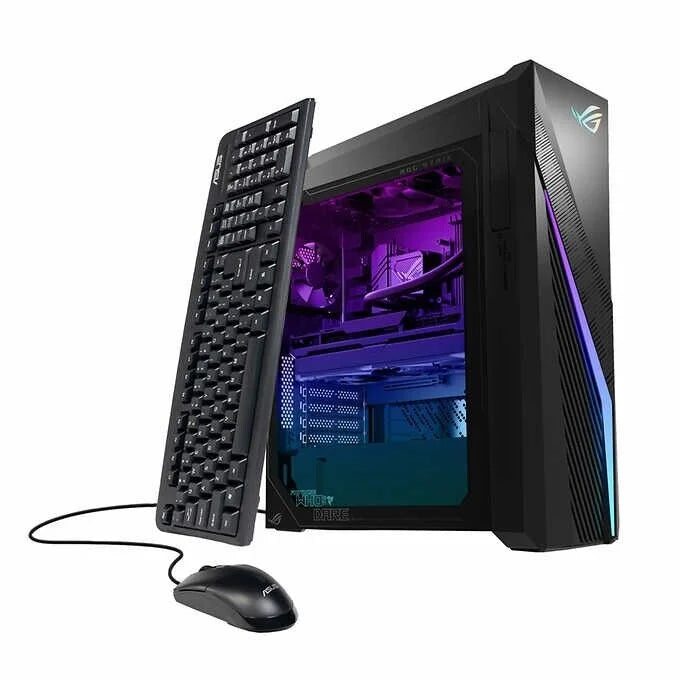 Strix G16CHR Liquid Cooled Gaming Desktop - 14th Gen Intel Core i7-14700F (20-Core) - GeForce  4070, 12GB - Windows 11