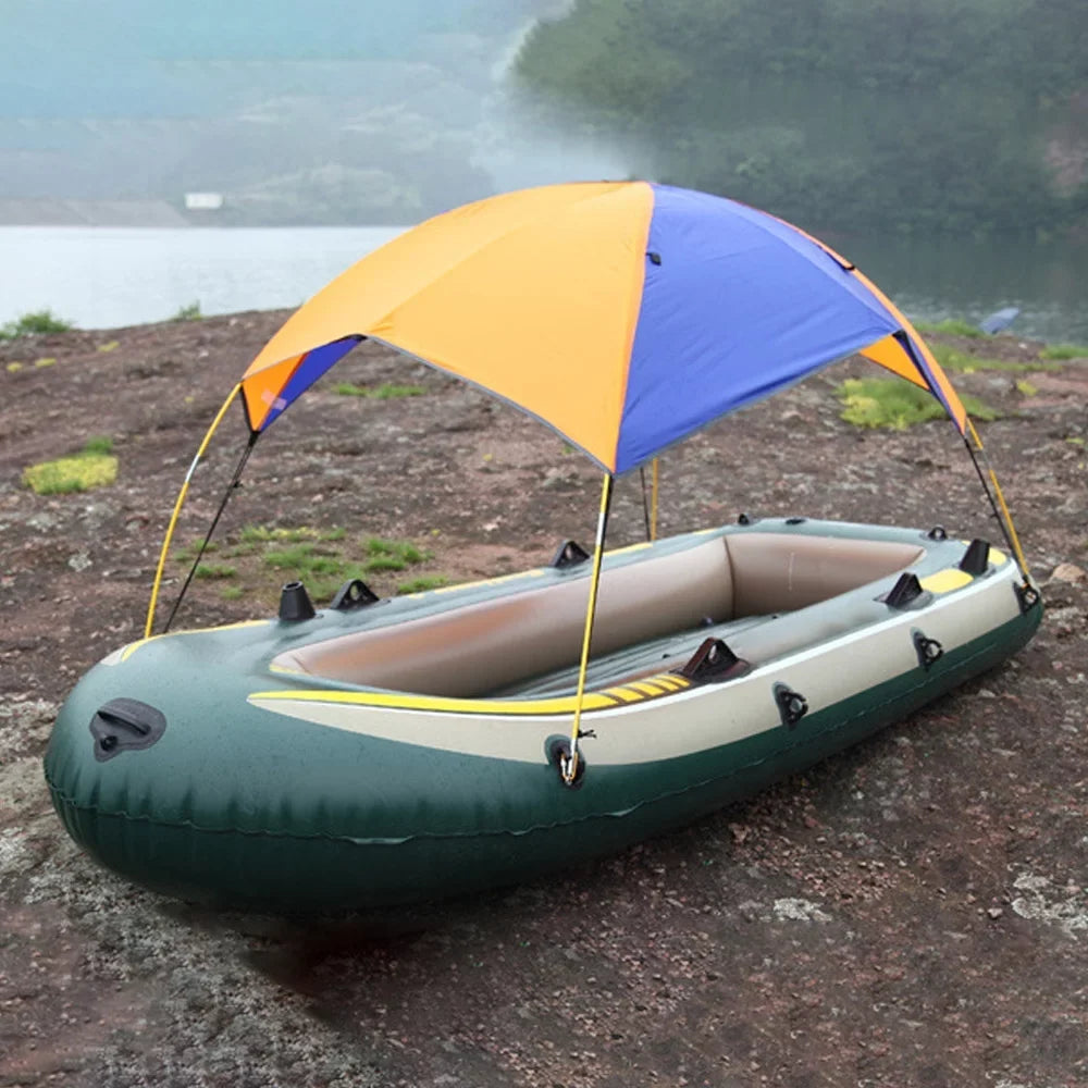 Nebublu awning,Sailboat Cover Boat Shade Canopy Boat Sun Shelter Canopy Boat Stable Easy Install  Canopy Portable Sailboat   Shelter Stable Easy
