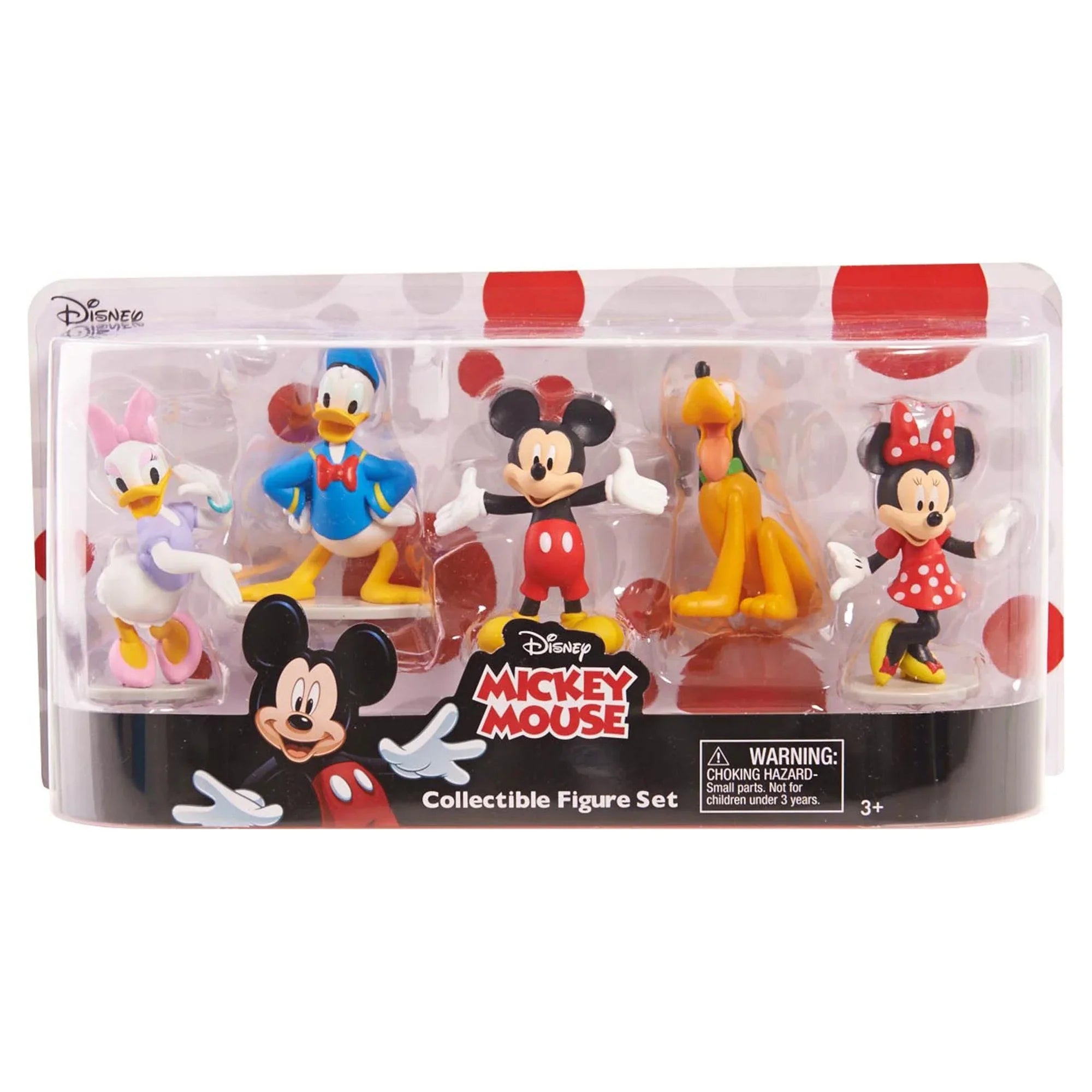 Disney Mickey Mouse Collectible Figure Set, 5 Pieces, Officially Licensed Kids Toys for Ages 3 Up, Gifts and Presents