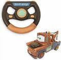 Disney Pixar Cars Remote Control Tow Mater Vehicle with Wheel Shaped Controller