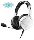 Audio Technica -GL3WH Closed-Back Wired Gaming Headset - White/Black with an Additional 2 Year Coverage by Epic Protect (2022)