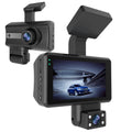 High-definition night vision, front and rear in-car double recording driving recorder  infrared