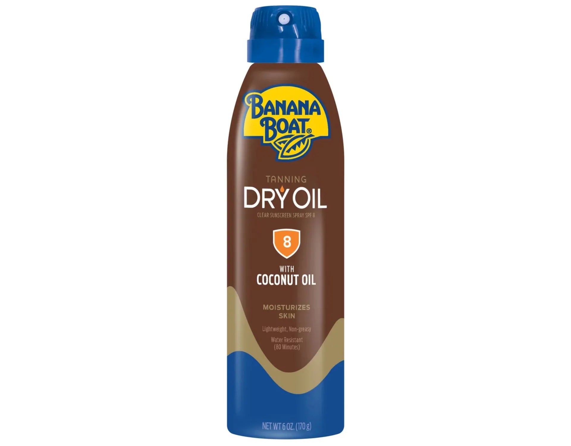 Banana Boat UltraMist Deep Tanning Dry Oil -  8 (Pack of 6)