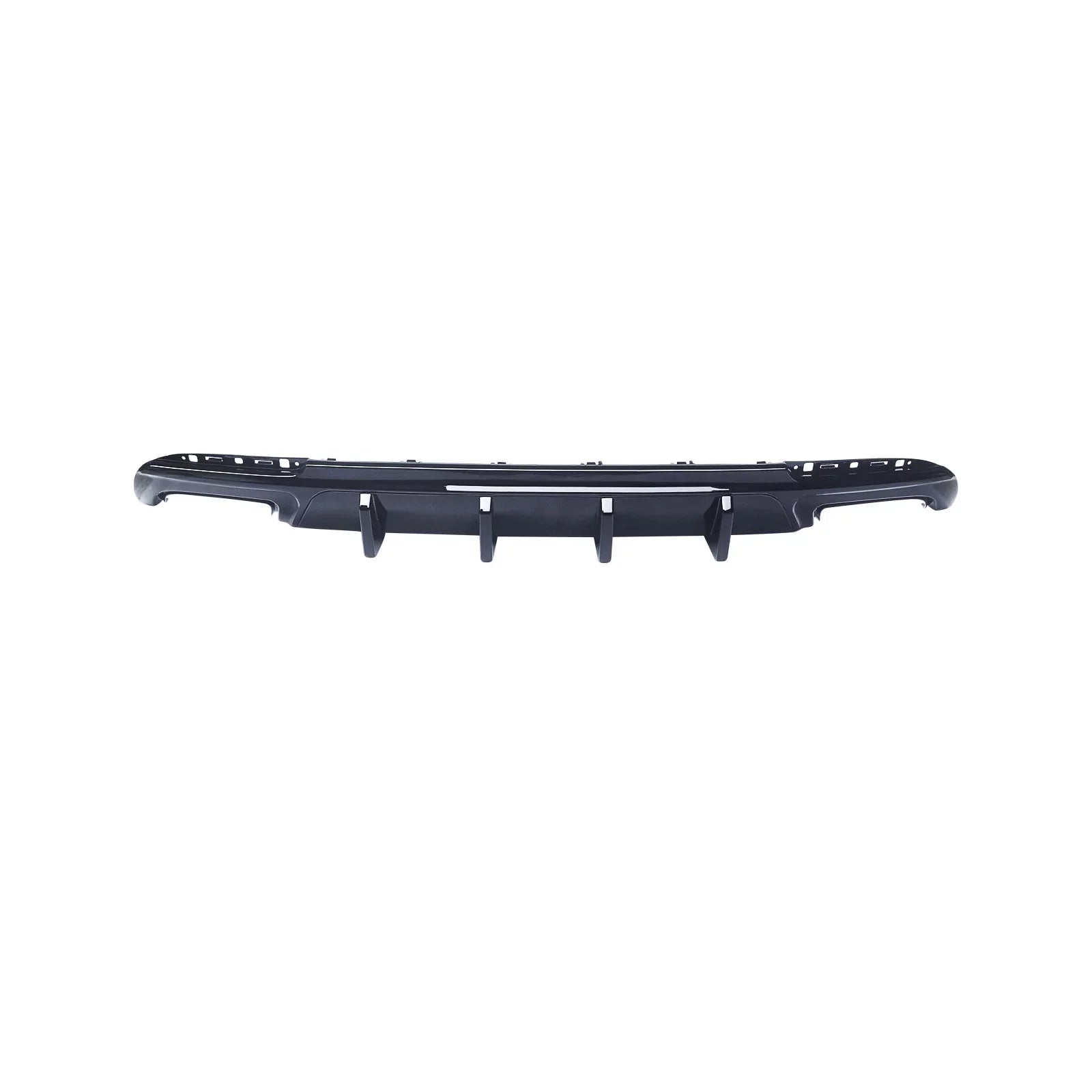 Rear Diffuser for 2015-2022 Chrysler 300  Back Lip Gloss Black Square Exhaust