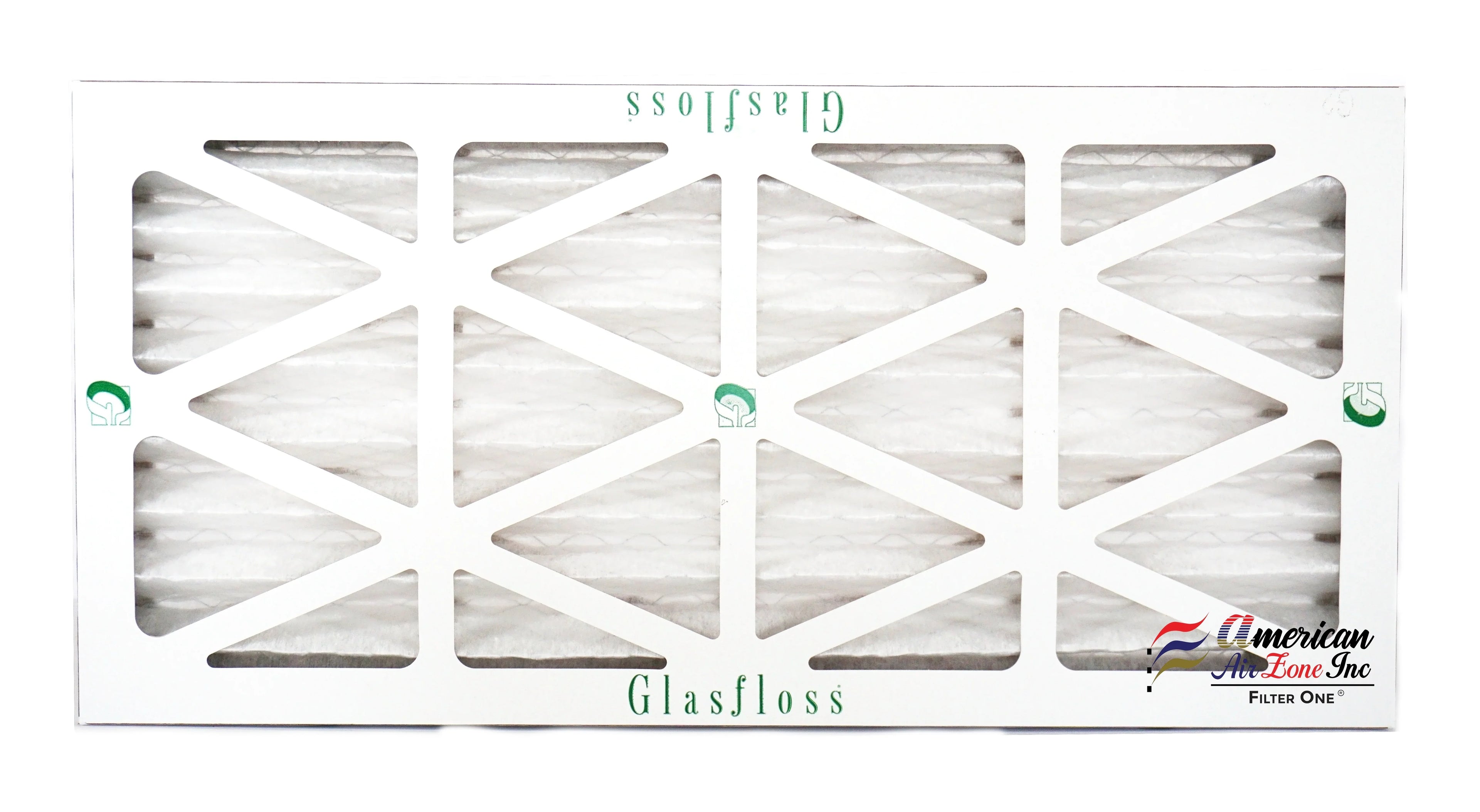 Glasfloss Air Filter 10x24x2 - 2"  10 - (Pack of 4) - Pleated  or  Air Filter - Furnace Air Filter - Home or Office - Made In The .