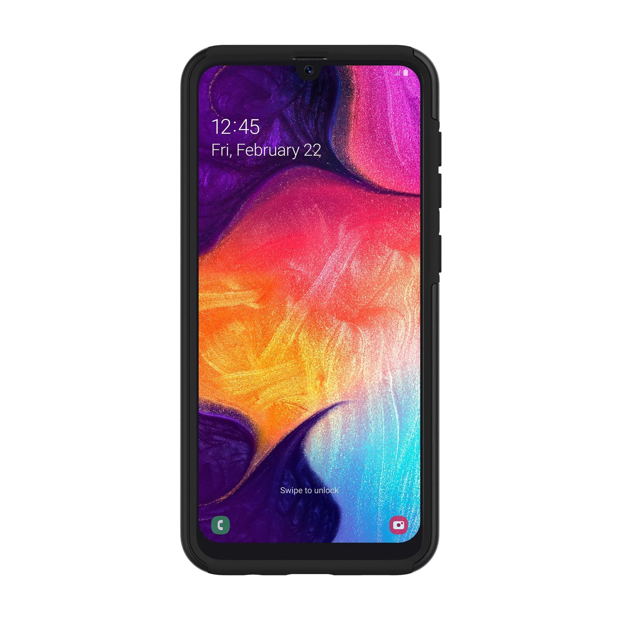 Incipio DualPro Classic Phone Case for Samsung Galaxy A50 - Jet Black