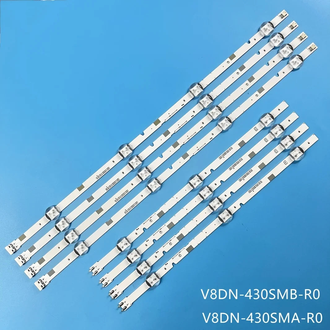 Strips for Samsung 2015SVS43  BN96-37294A 37295A BN96-38878A V8DN-430SMA-R0 UN43M5300 UN43J5200 UA43M5100 HG43NE470S UN43J5290 UN43M5300 UA43N5000 UA43N5300 UN43J5290