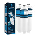 SpiroPure -BH520-3PK Refrigerator Water Filter Replacement Part, 3 Pack