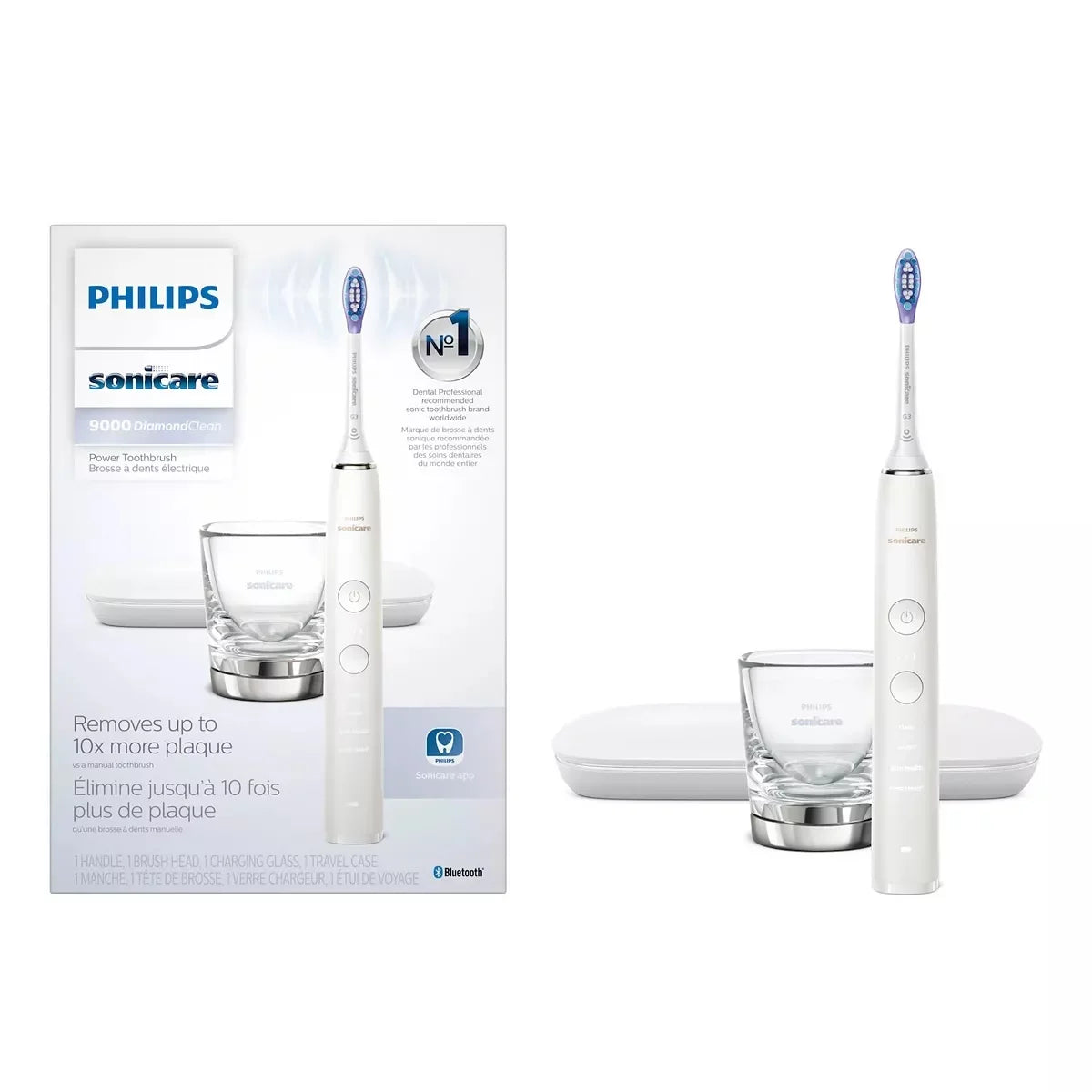 Philips HX9911-76 Sonicare DiamondClean 9000 Electric Toothbrush Silver