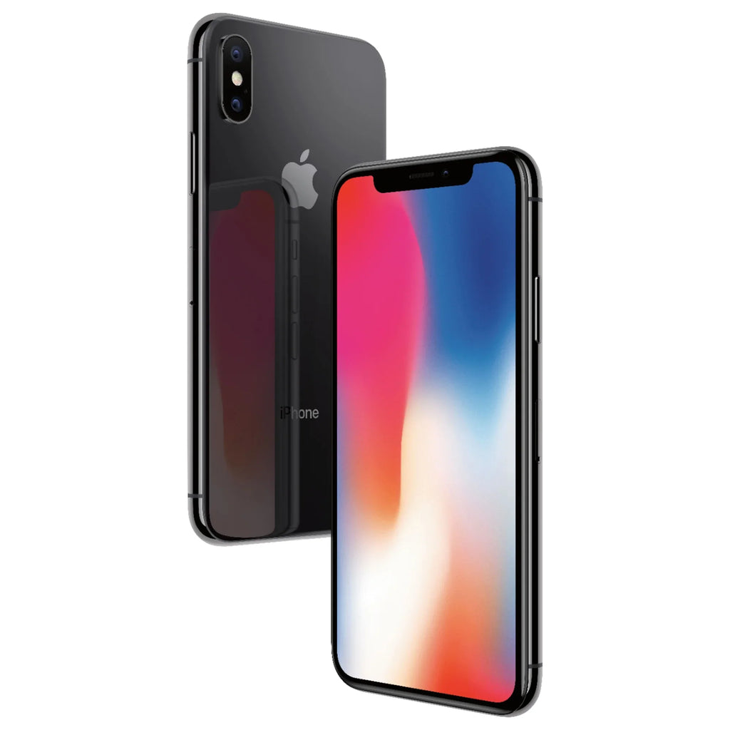 Restored Apple iPhone X, Smartphone, 256GB, Fully Unlocked, SpaceGray Color (Refurbished)