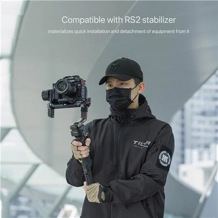 Full Camera Cage for Panasonic Lumix GH6, Black
