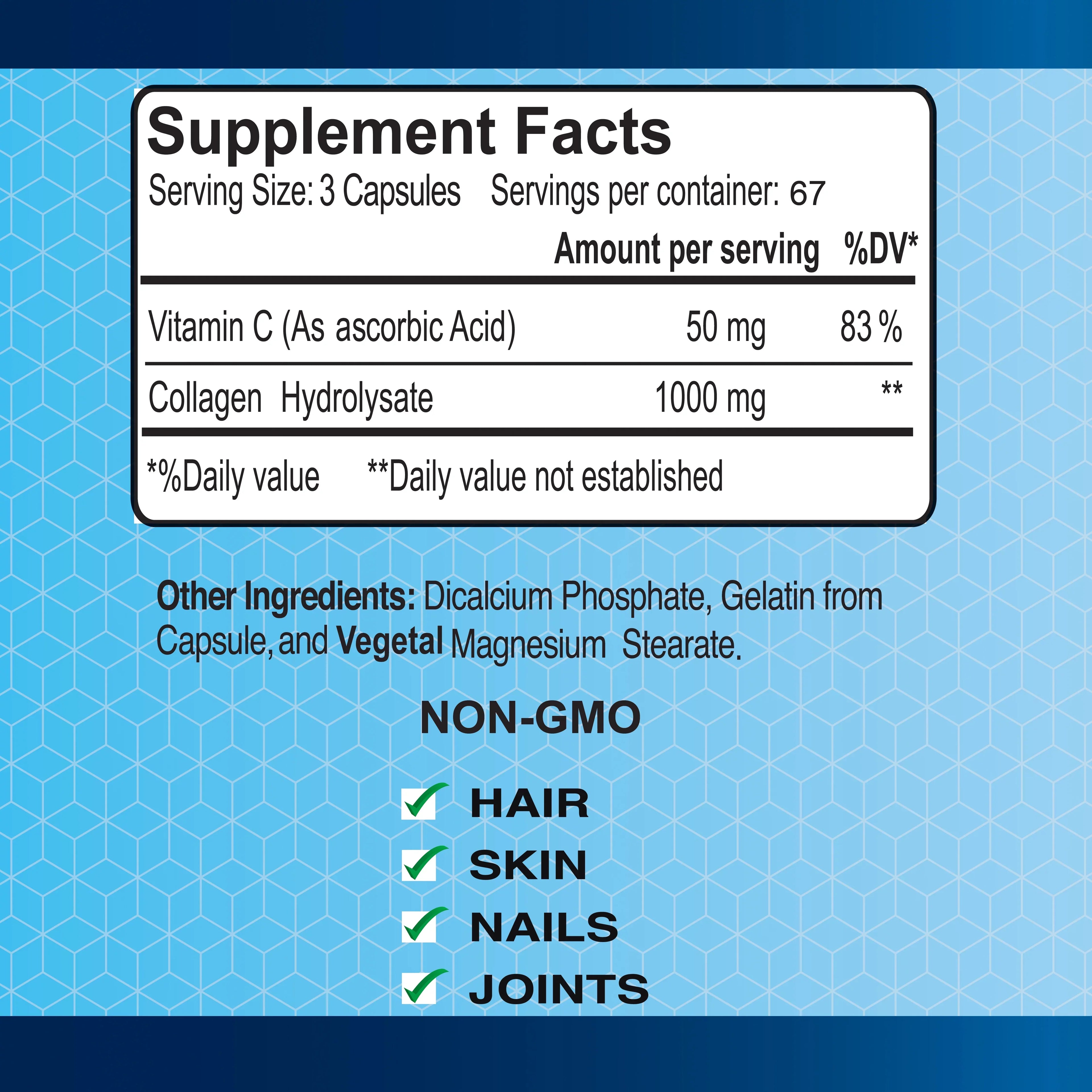 Collagen C® Collagen Kit for Hair-skin-nails-joints - 2 Piece