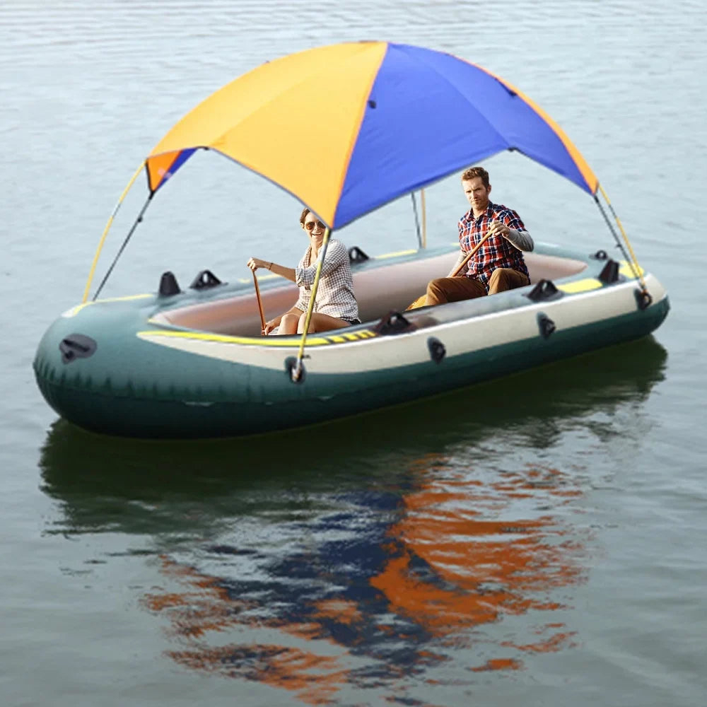 Nebublu awning,Sailboat Cover Boat Shade Canopy Boat Sun Shelter Canopy Boat Stable Easy Install  Canopy Portable Sailboat   Shelter Stable Easy