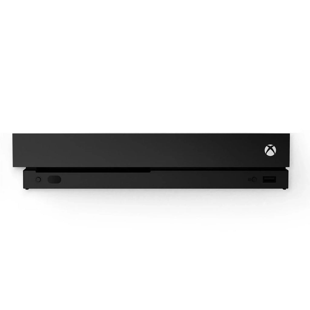 Pre-Owned Microsoft Xbox One X 1TB with 2 Controller, 4K Ultra  Black with   Cleaning Kit  Bundle (Refurbished: Like New)