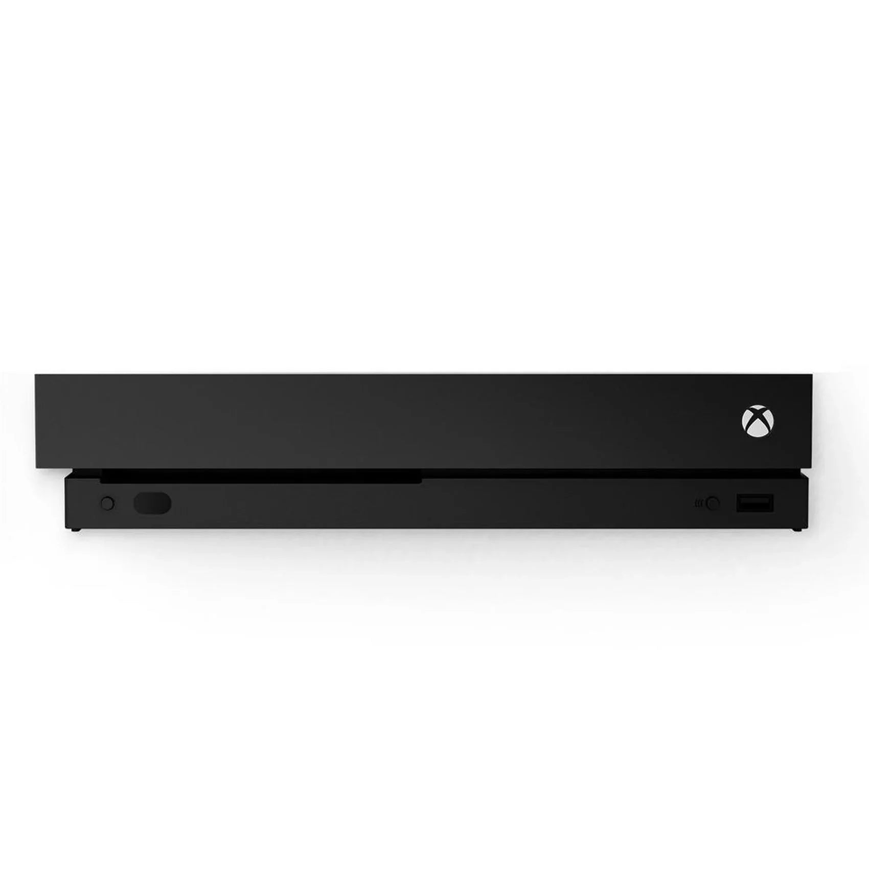 Pre-Owned Microsoft Xbox One X 1TB with 2 Controller, 4K Ultra  Black with   Cleaning Kit  Bundle (Refurbished: Like New)