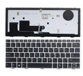 New  Black with Silver Frame Backlit Laptop Keyboard Replacement for  EliteBook Revolve 810 G1 810 G2 P/N:90.4XF07.L01 -57700- SN8123BL 706960-001