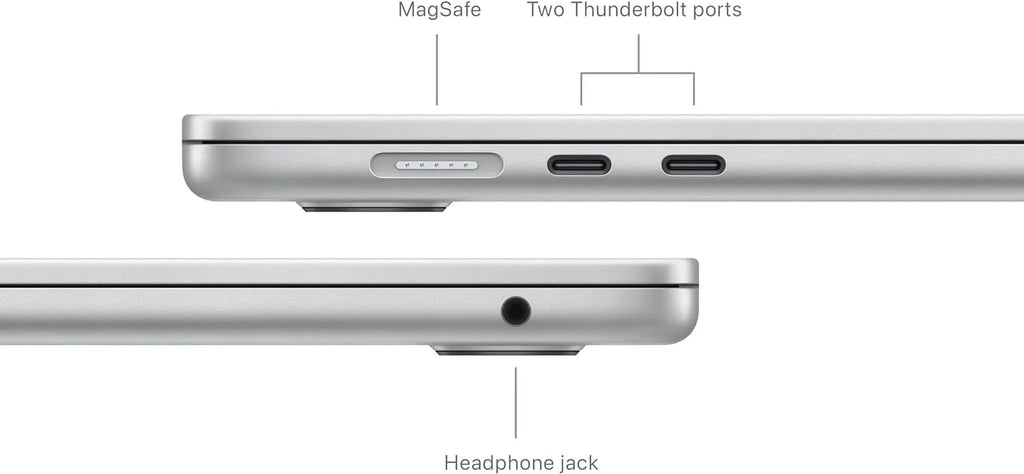 2024 Laptop_MacBookAir 15" M3with 8-core  and 10-core , 8GB, 256GB  - Silver - Spanish Keyboard