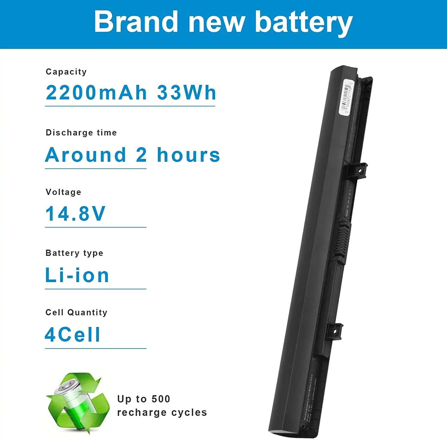 Laptop y Replacement for Toshiba Satellite C55 C55D C55T S55 S55T L55 C50-B L55T L55D C55-B C55-B5200