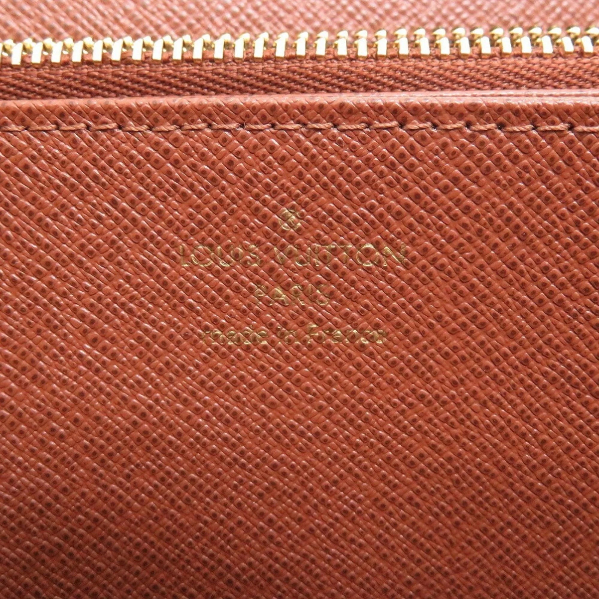 Pre-Owned Louis Vuitton M42616 Monogram Zippy Round Long Wallet (Good)