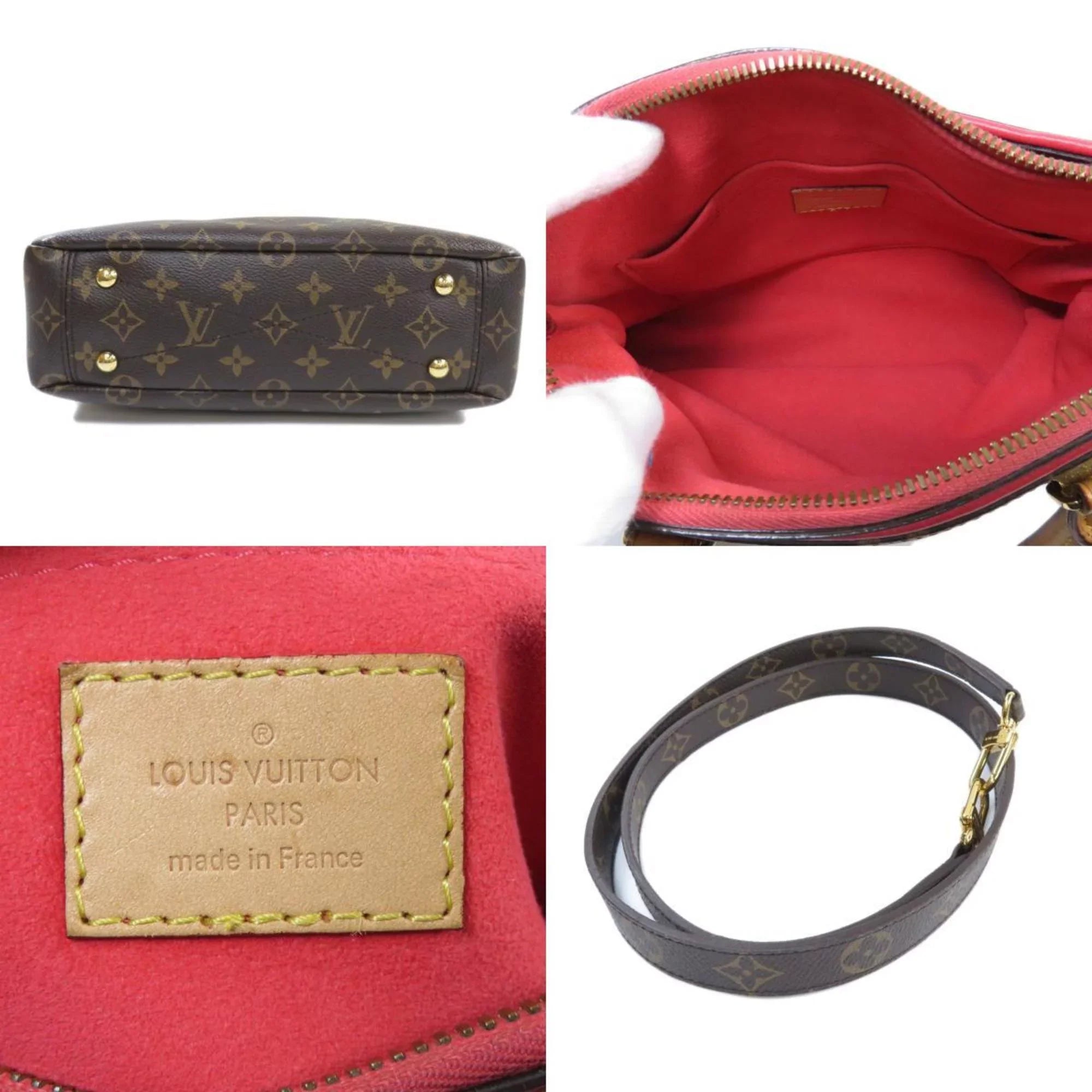 Pre-Owned Louis Vuitton M41734 Pallas  Monogram Handbag Canvas Ladies (Good)
