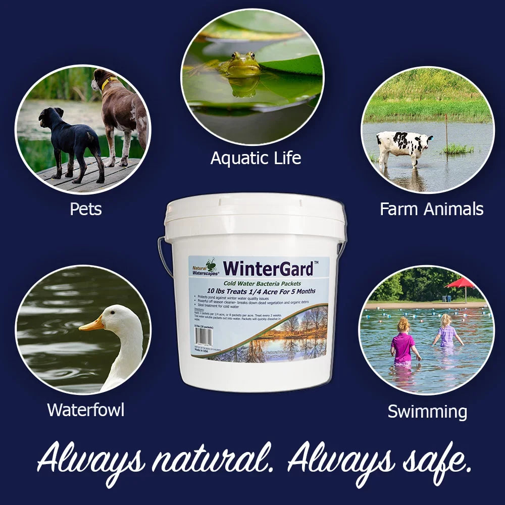 Natural Waterscapes WinterGard Cold Water Bacteria 10 lb Winter Pond Treatment