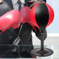 Desktop Punch Bag,Speed Punching Ball with Pump Adult Sport Boxing Training Desktop Punch Free Standing Boxing Suction Base Spring