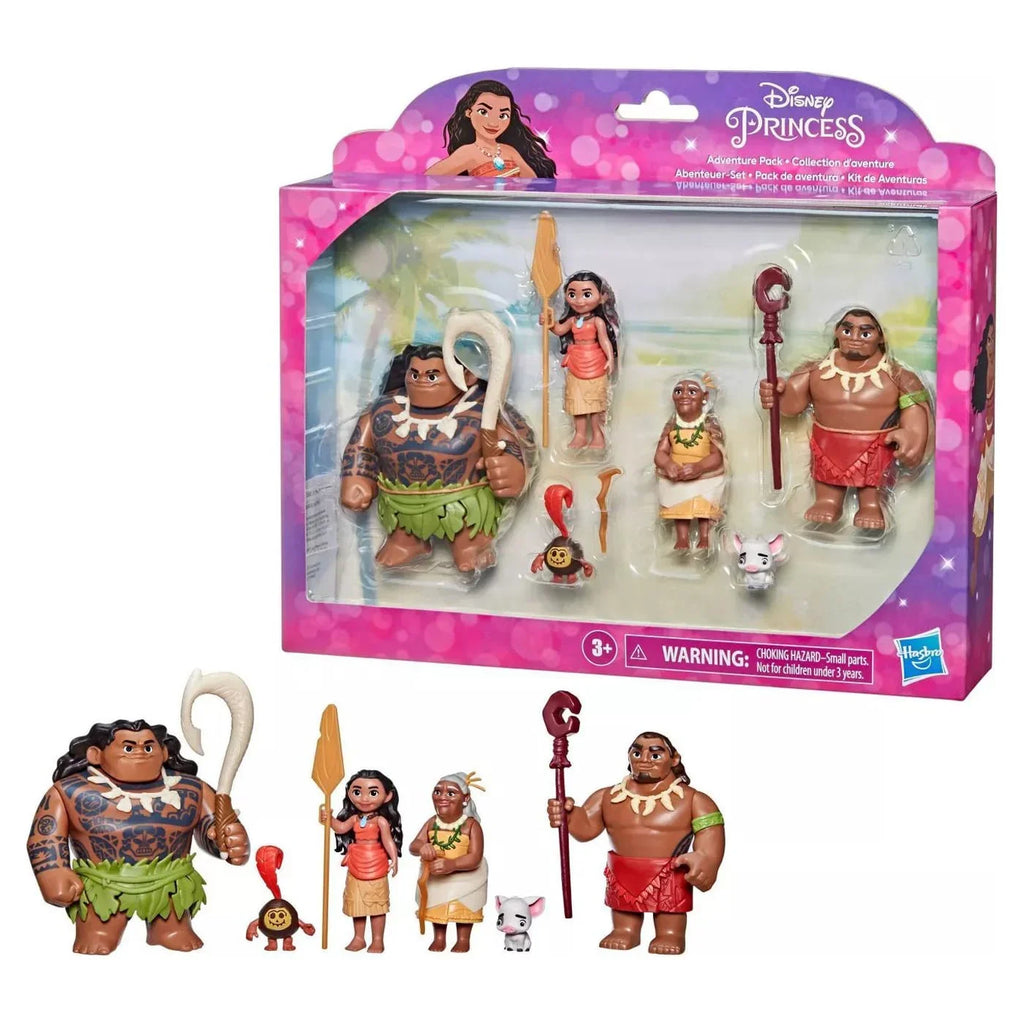 Hasbro Disney Princess Moana Adventure Multipack Movie-inspired Toy With Accessories