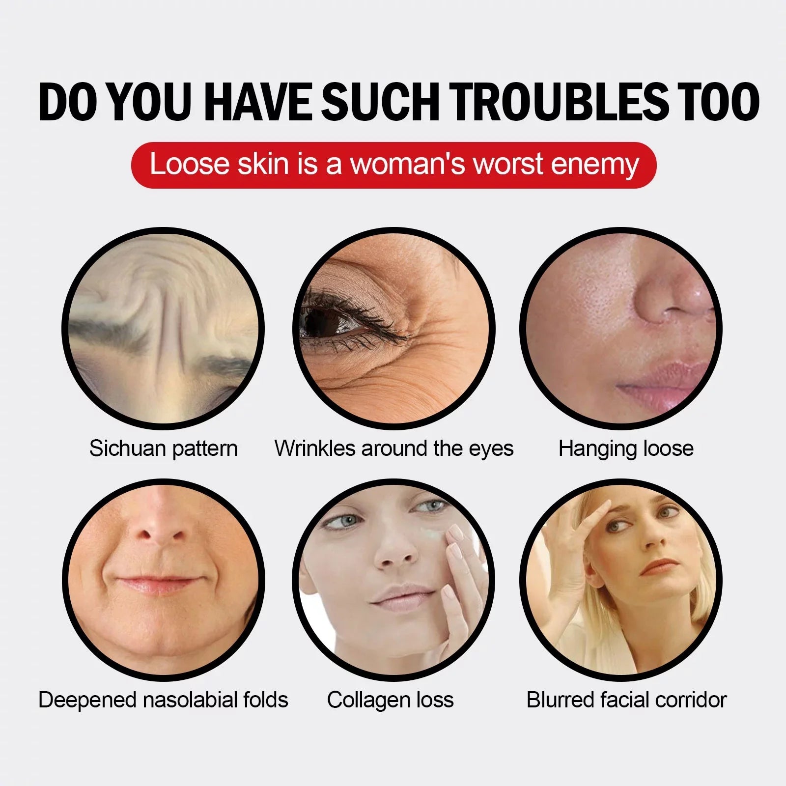 Yuxuan Filling Anti-wrinkle Suit, Fade Fine Lines, Moisturize, Resist Aging, Tender Skin, Tighten And Moisturize Essence, Face Cream 30ml, Tea Tree Oil
