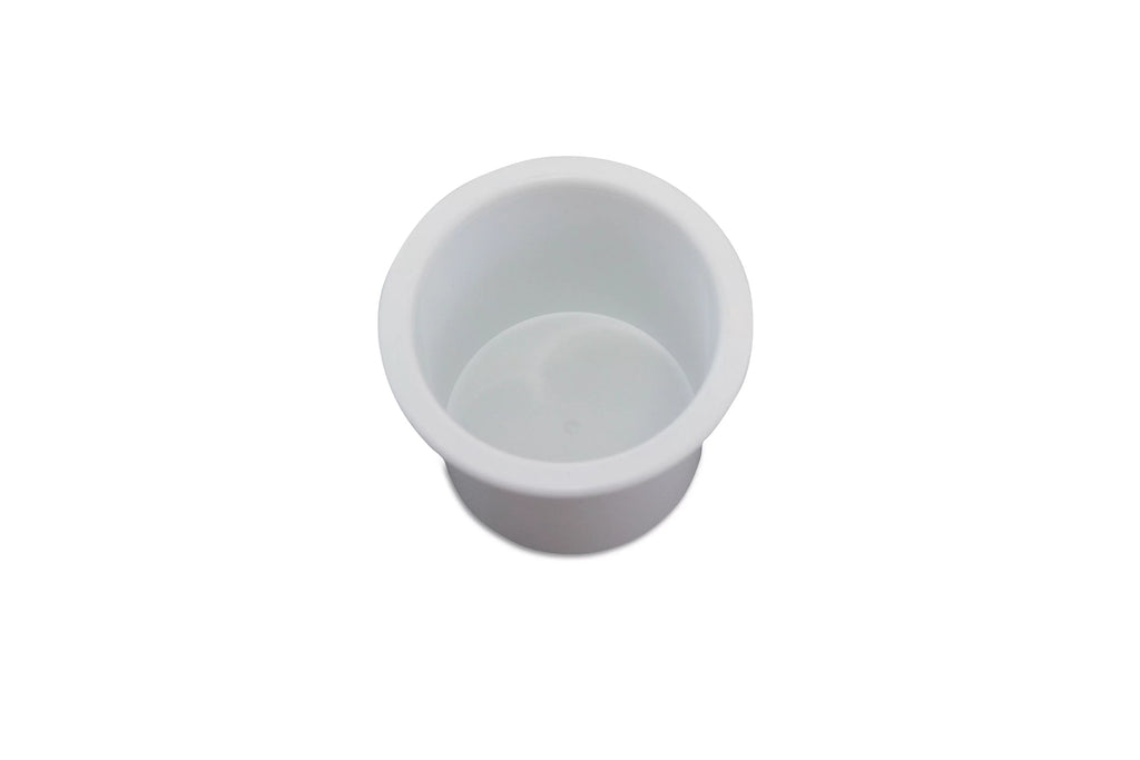 Red Hound Auto 50 Cup Holder Plastic Pocket Recessed Insert Universal for Boat  Car Truck Sofa Game Table Marine Pontoon Motorhome Bulk Camper White