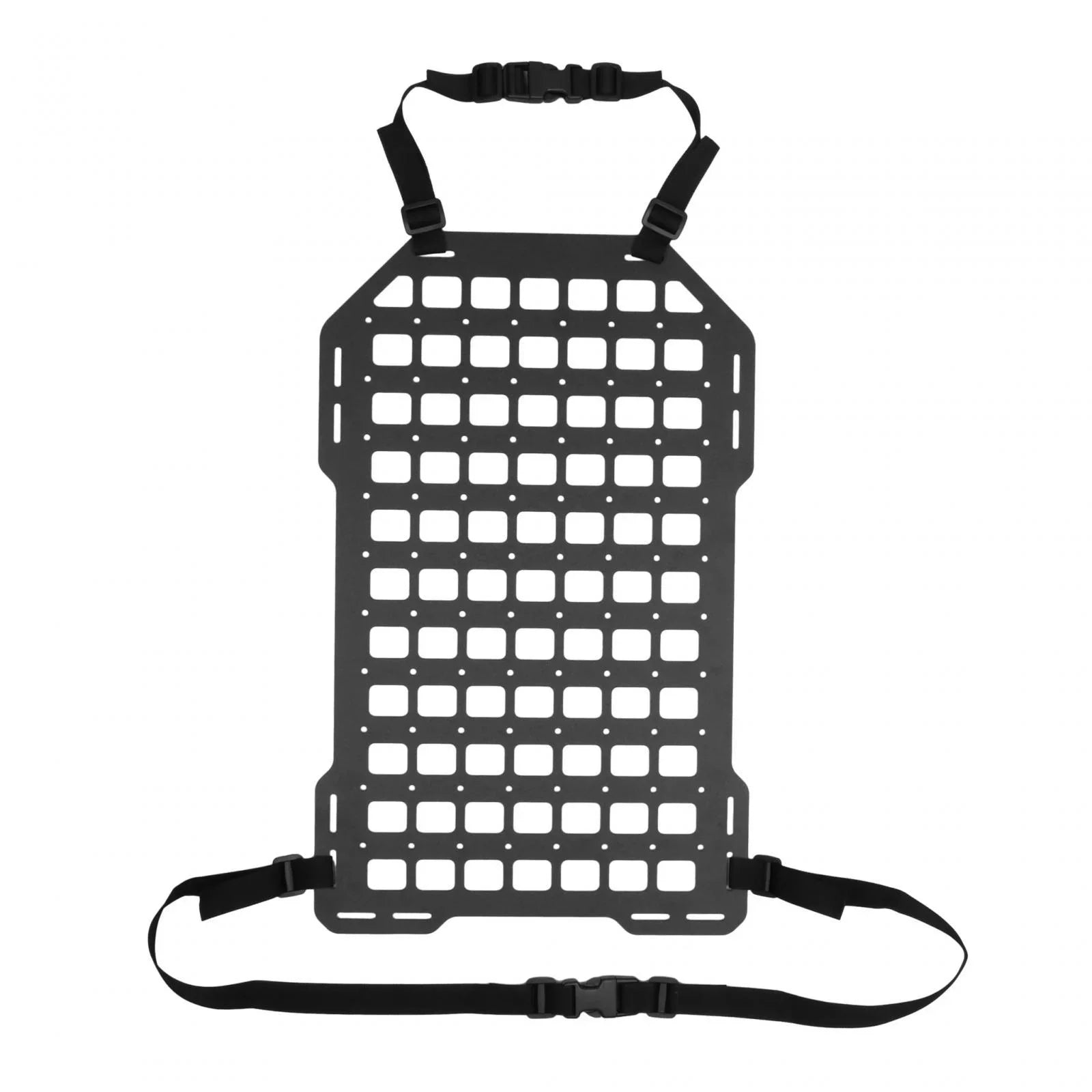 Baoblaze Molle Panel for Vehicles Accessories Storage Rack for Car Thickened 4mm