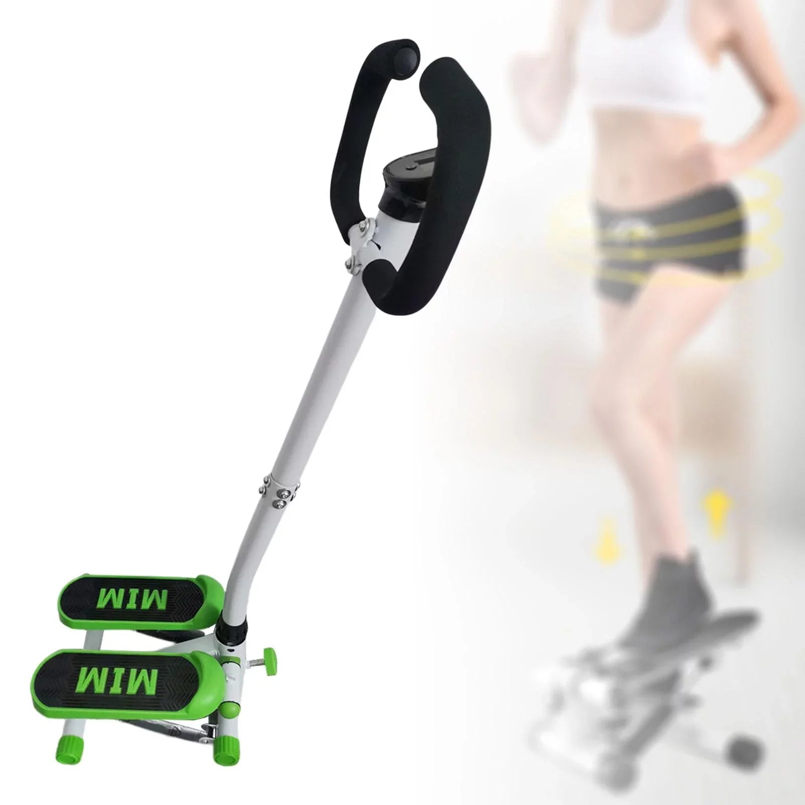 Twist Stepper Comfortable Portable Stepper Trainer for Men Exercise Training Orange