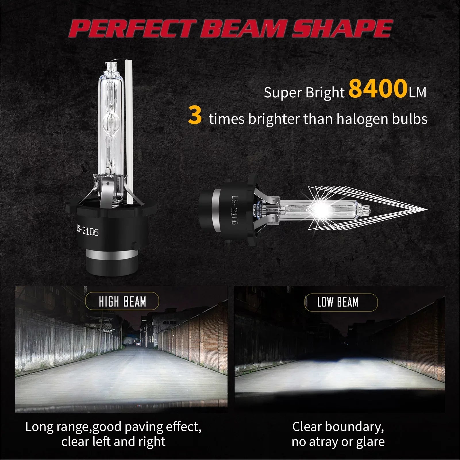 D4S  Headlight Bulbs for Mazda -5 2018 H11 H8 Led Fog Lights 4pcs