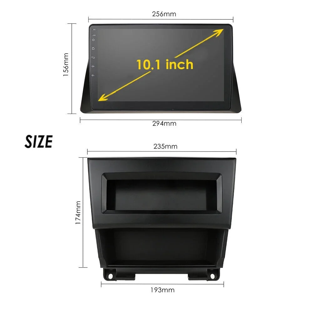 Car Stereo Radio for Honda Accord 8 2008-2013 10.1" 1280*720 Screen Android 12 Video Player Support Wireless Carplay Android Auto   Navigation  Backup Camera 2+32G, Black