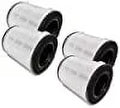 Nispira True  Replacement Filter Compatible with HoMedics TotalClean 360Â° Tower Air Purifier -T20 -T20WT, 4 Packs