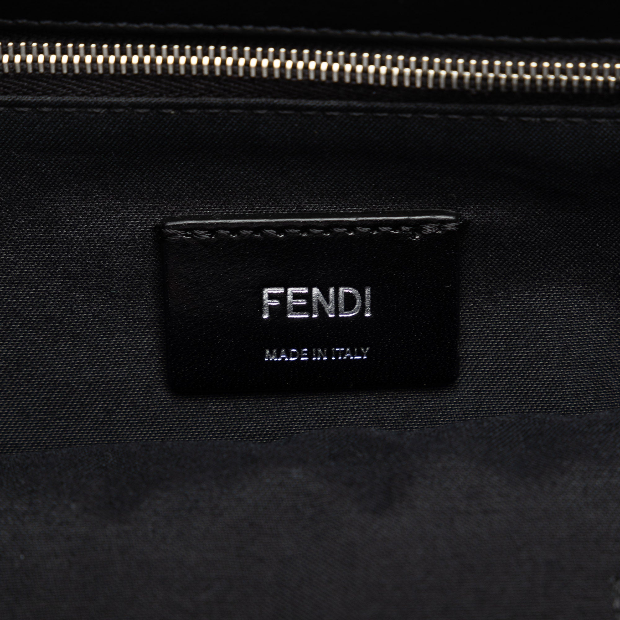 Pre-Owned Authenticated Fendi 1974 Zucca Shopping Tote Coated Canvas Fabric Brown Satchel Unisex (Good)