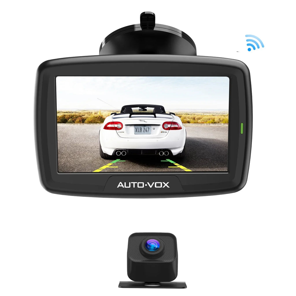 Wireless Backup Camera for Trucks, Waterproof Reversing Camera Easy Installation, Vehicle Digital BackUp Camera System Wireless Rear View Camera for Trailer