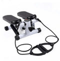 Mini Stepper with Resistance Band, Stair Stepping Fitness Exercise Home Workout Equipment for Full Body Workout
