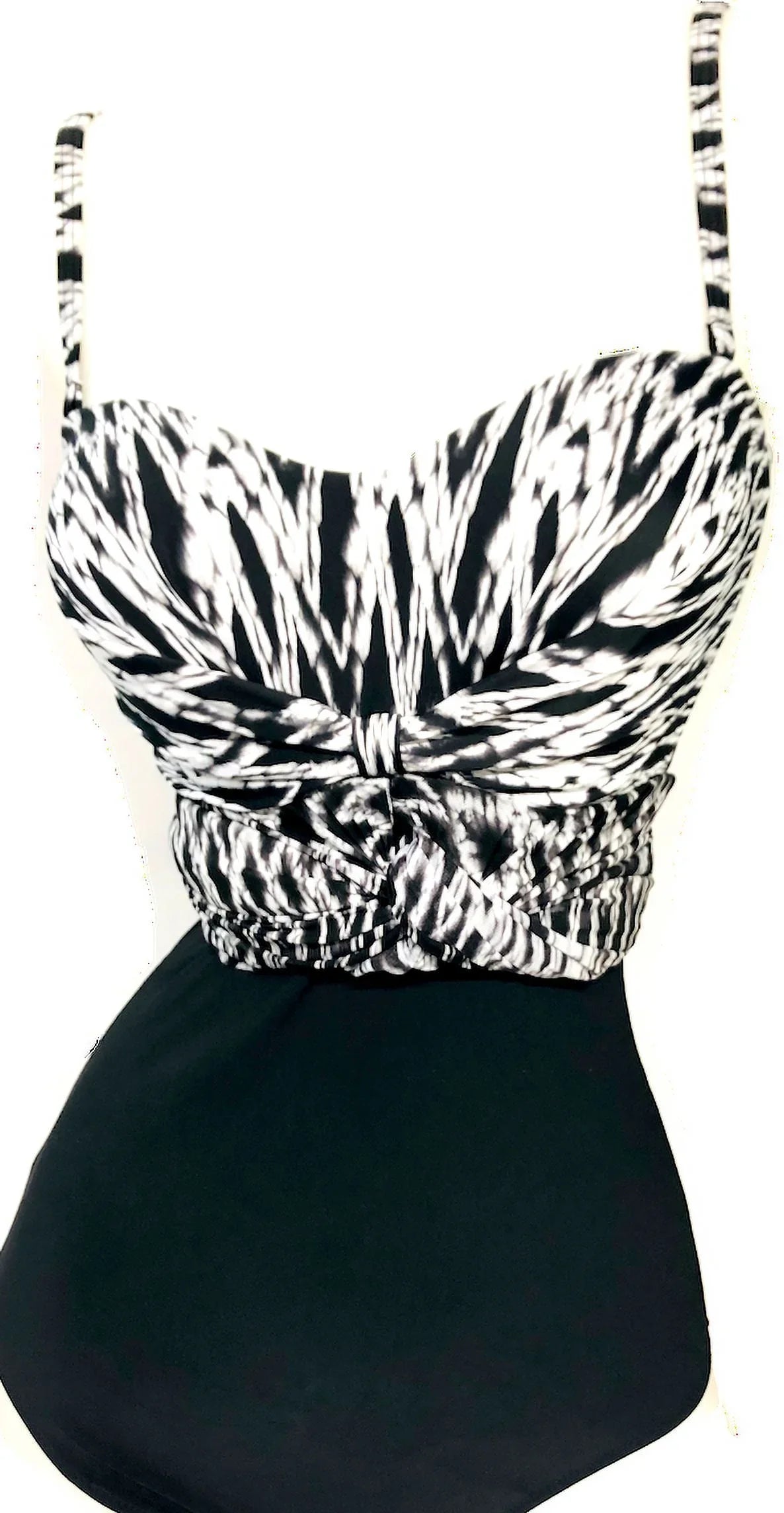 Profile by Gottex Flyaway Draped Swimdress One Piece Swimsuit