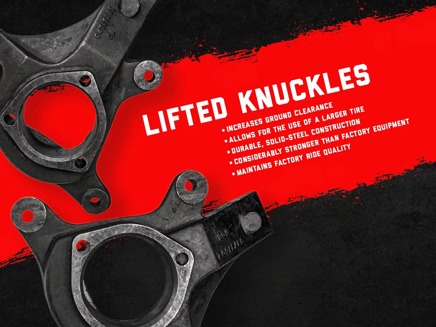 Rough Country 5" Lift Kit (fits) 1997-2003 F150 4WD | N3 Shocks | Lifted Knuckles Suspension System | 476.20