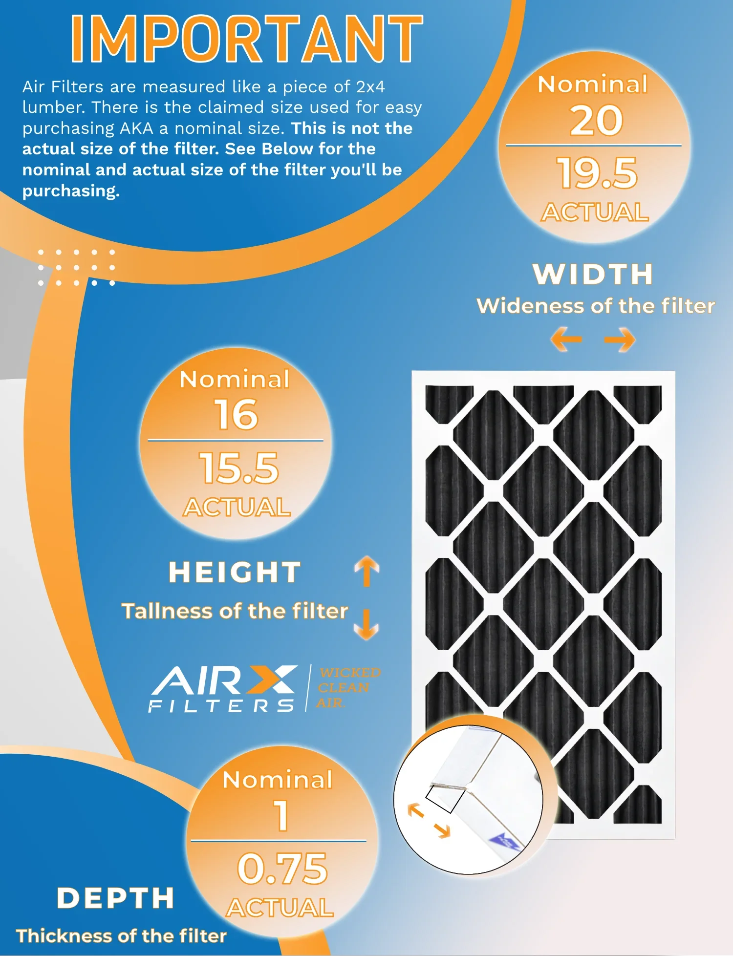 16x20x1 Air Filter  8 Rating, 12 Pack of Furnace Filters Comparable to  700,  5, Pet Odor Retention Filters - Made in  by     .