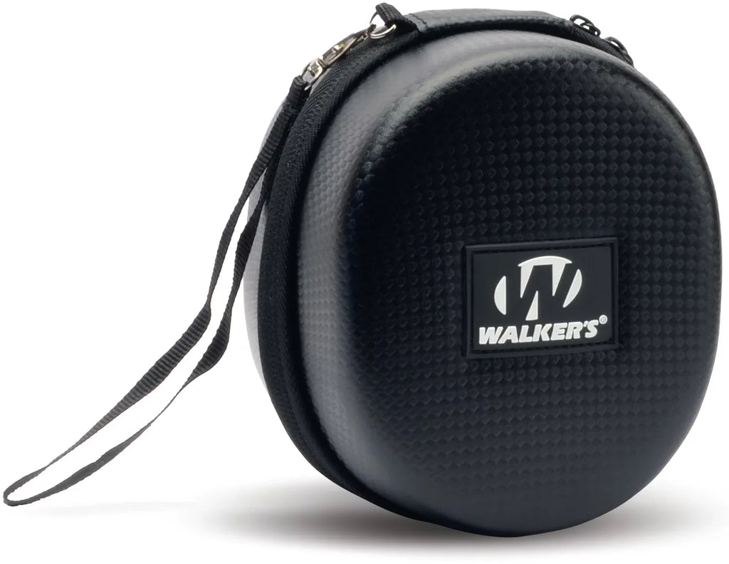 Walkers Razor Slim Electronic Muff (Flat Dark Earth) w/ Case and Glasses