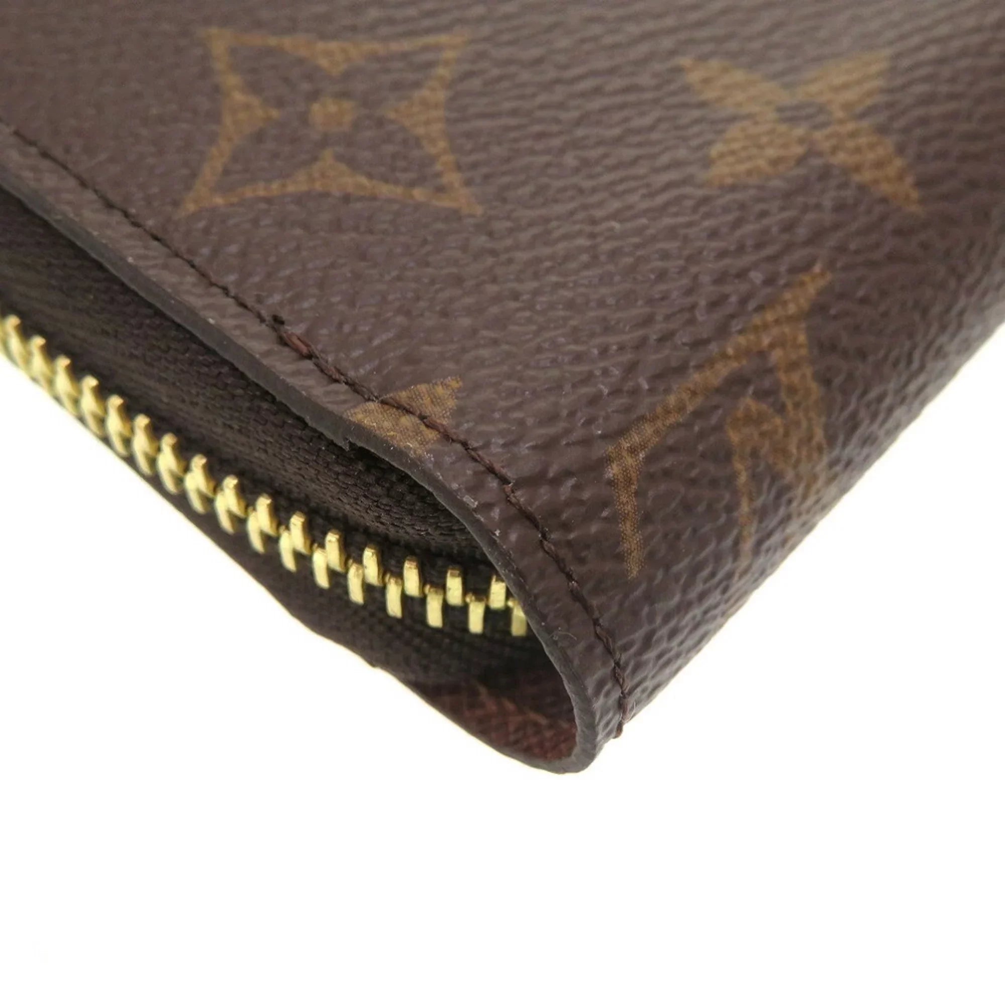 Pre-Owned Louis Vuitton M42616 Monogram Zippy Round Long Wallet (Good)