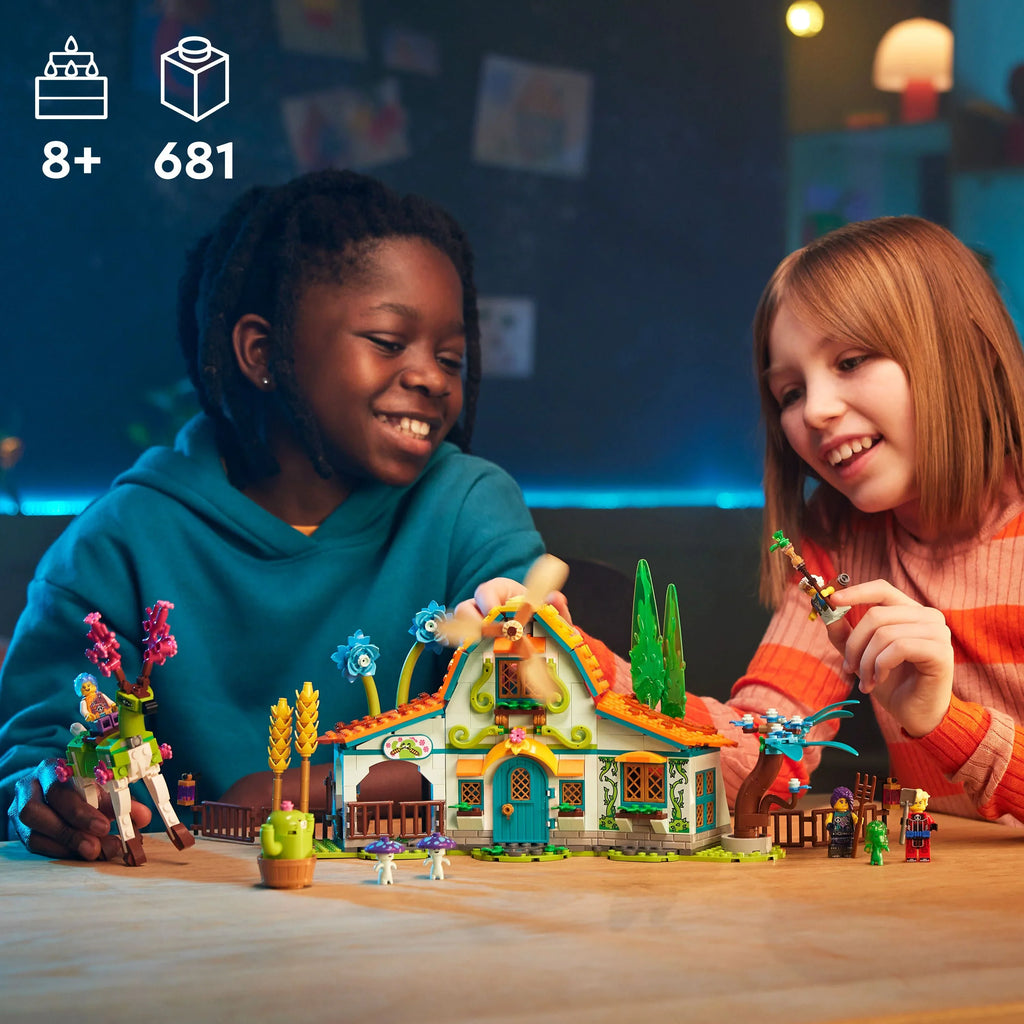 DREAMZzz Stable of Dream Creatures 71459 Fantasy Animal Toy for Kids, 2 Building Options to Create Mythical Flying Pegasus or Forest Guardian, Unique Gift for 8+ Year Olds