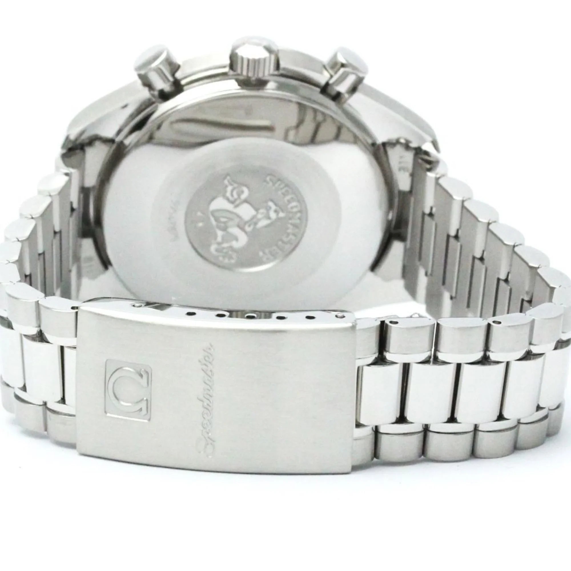 Pre-Owned Polished  Speedmaster Automatic Steel Mens Watch 3510.50 BF566753 (Good)
