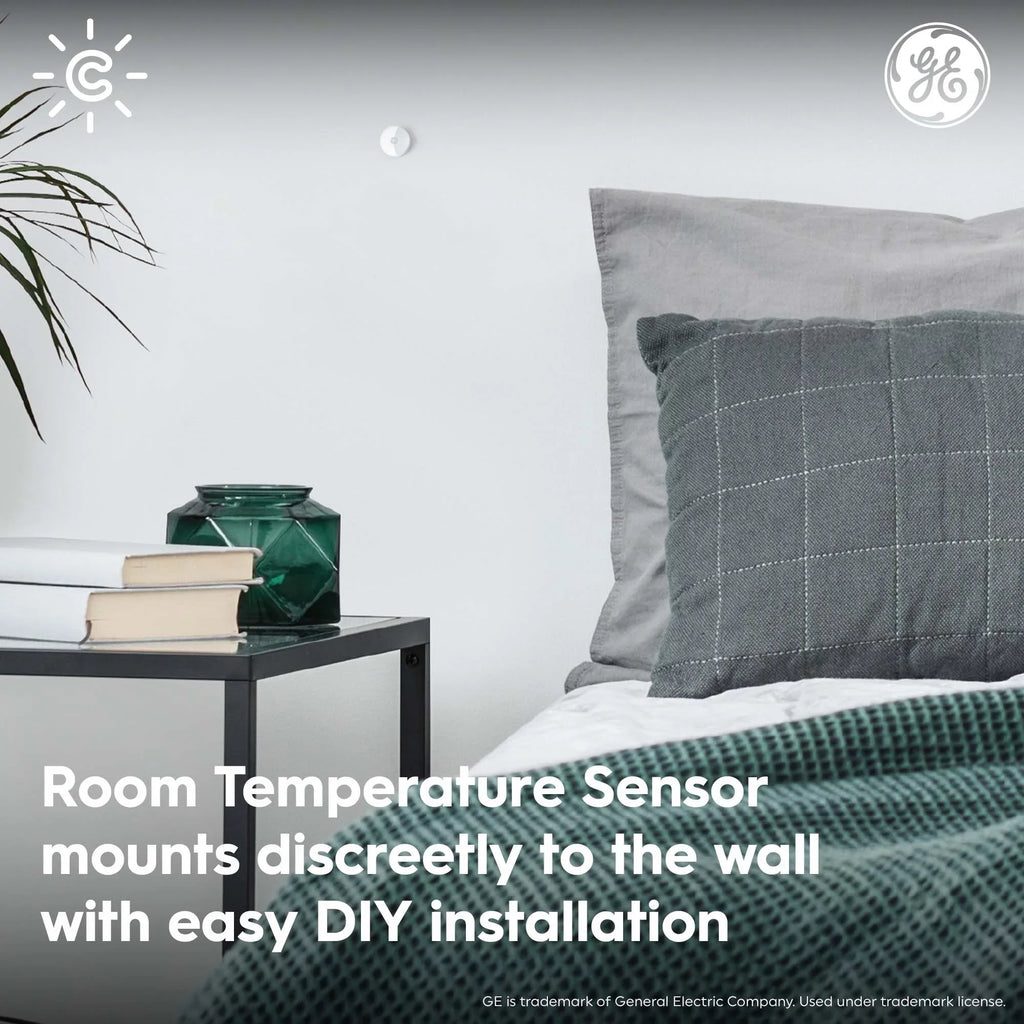Smart Temperature Sensor, Thermostat Sensor, Humidity Sensor, Works with  Smart Thermostat (Sold Separately), Set Schedules in  App (1 Pack)